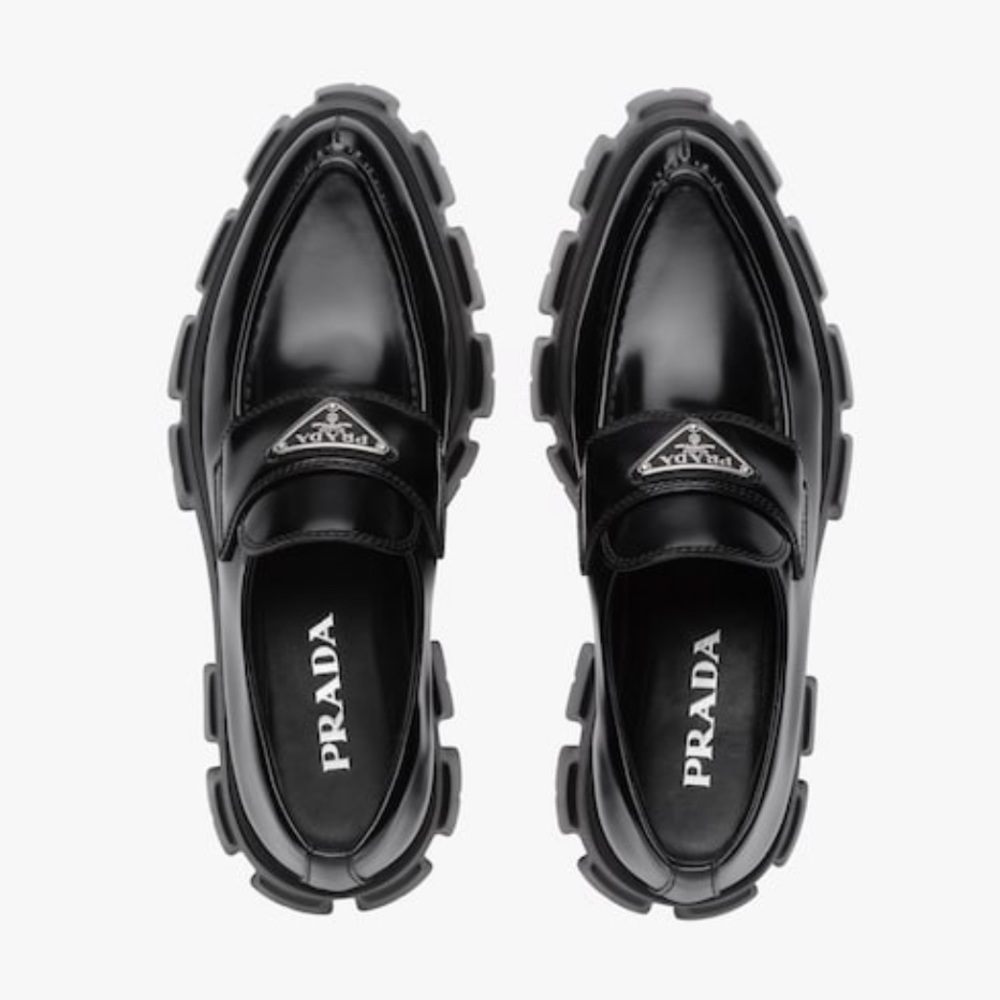 ISO Prada Monolith loafer